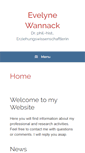Mobile Screenshot of evelyne-wannack.ch